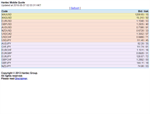Tablet Screenshot of mobile.hantec.com